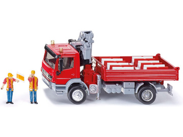 SIKU Super - Mercedes Atego s jeřábem 1:50 SIKU Super - Mercedes Atego s jeřábem 1:50 / SI-3534