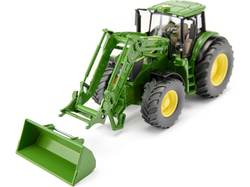 SIKU Farmer - traktor John Deere 6M 220 s odnímatelným předním nakladačem 1:32 / SI-3666