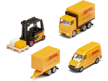 SIKU Super - vozidla DHL (sada 3ks) SIKU Super - vozidla DHL (sada 3ks) / SI-6324