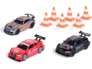SIKU Super - závodní auta s kužely (sada 3ks) SIKU Super - závodní auta s kužely (sada 3ks) / SI-6331