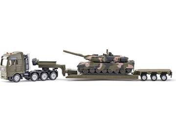 SIKU Super Military - Tahač s tankem 1:87 SIKU Super Military - Tahač s tankem 1:87 / SI-8317