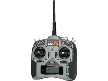 Spektrum DX6i DSM2 mód 2, AR6200 / SPM6600E