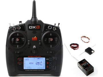 Spektrum DX8 G2 DSMX, AR8010T / SPM8015EU