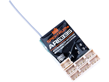 Spektrum Receiver AR6335 DSM2/DSMX 6CH AS3X Nanolite / SPMAR6335