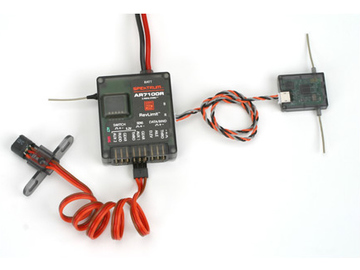 Spektrum přijímač AR7100R DSM2 7CH Heli Rev Limit / SPMAR7100R