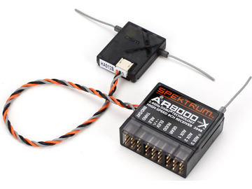 Spektrum přijímač AR8000 DSM2/DSMX 8CH / SPMAR8000