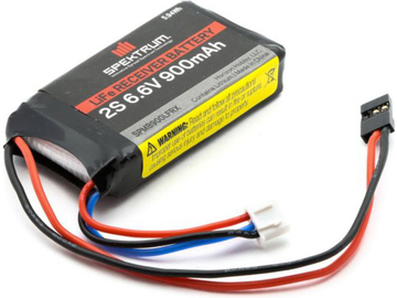 Spektrum 6.6V 900mAh 2S LiFe Receiver Battery / SPMB900LFRX