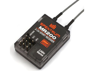Spektrum přijímač MR200 DSM Marine 2CH Spektrum přijímač MR200 DSM Marine 2CH / SPMMR200