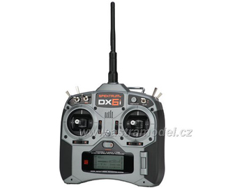Spektrum DX6i DSM2 mód 2 pouze vysílač / SPMR6600E