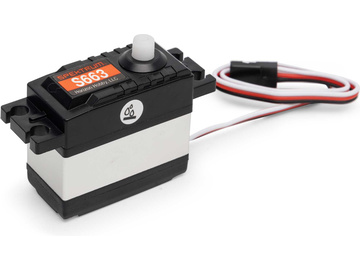 Spektrum Standard Waterproof Plastic Gear Servo, 5.5kg.cm 0.20s/60° 25T Spektrum Standard Waterproof Plastic Gear Servo, 5.5kg.cm 0.20s/60° 25T / SPMS663