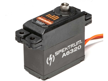 Spektrum A6320 Brushless HV Mid Torque Aluminum Servo 19,5kg.cm 0.1s/60° Spektrum A6320 Brushless HV Mid Torque Aluminum Servo 19,5kg.cm 0.1s/60° / SPMSA6320