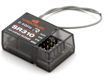 Spektrum Receiver SR310 DSM2/DSMR 3CH Sport Spektrum Receiver SR310 DSM2/DSMR 3CH Sport / SPMSR310