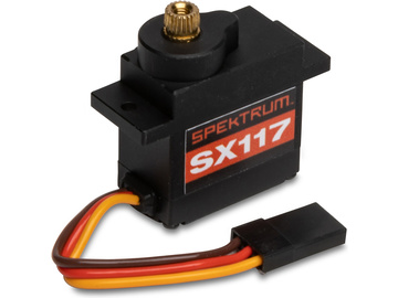 Spektrum Servo SX117 Micro Metal Gear / Case Spektrum Servo SX117 Micro Metal Gear / Case / SPMSSX117