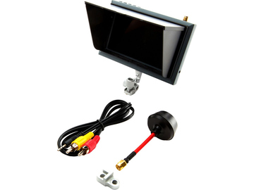 Spektrum FPV video monitor 4.3" s držákem a clonou Spektrum FPV video monitor 4.3" s držákem a clonou / SPMVM430