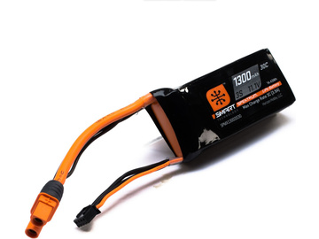 Spektrum Smart LiPo 11.1V 1300mAh 30C IC3 Spektrum Smart LiPo 11.1V 1300mAh 30C IC3 / SPMX13003S30