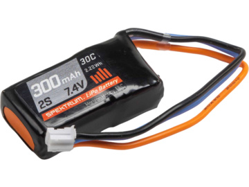 Spektrum LiPo 7.4V 300mAh 30C JST-PH2.0 3-pin Spektrum LiPo 7.4V 300mAh 30C JST-PH2.0 3-pin / SPMX3002S30