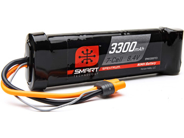 Spektrum Smart NiMH 8.4V 3300mAh IC3 Spektrum Smart NiMH 8.4V 3300mAh IC3 / SPMX33007C3