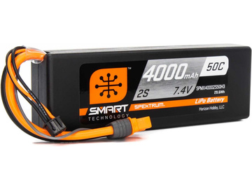 4000mAh 2S 7.2V Smart LiPo Battery 30C; IC3 / SPMX40002S50H3