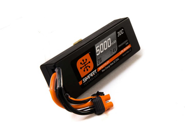 Spektrum Smart LiPo 7.4V 5000mAh 30C HC IC3 Spektrum Smart LiPo 7.4V 5000mAh 30C HC IC3 / SPMX50002S30H3