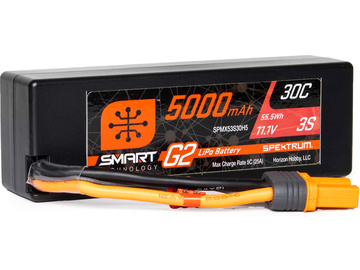 Spektrum Smart G2 LiPo 11.1V 5000mAh 30C HC IC5 / SPMX53S30H5