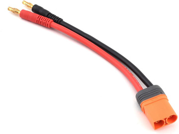 Spektrum nabíjecí kabel IC5 přístroj s banánky 30cm, 10AWG / SPMXCA504