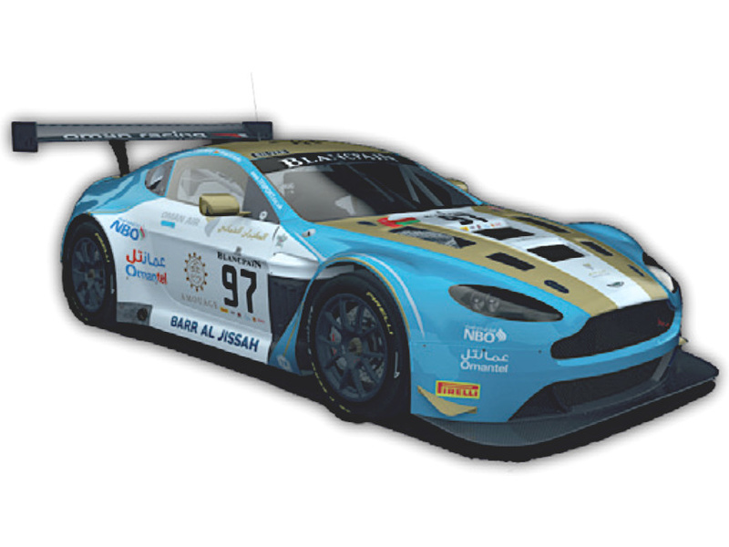 SCX Original Aston Martin Vantage GT3 NBO