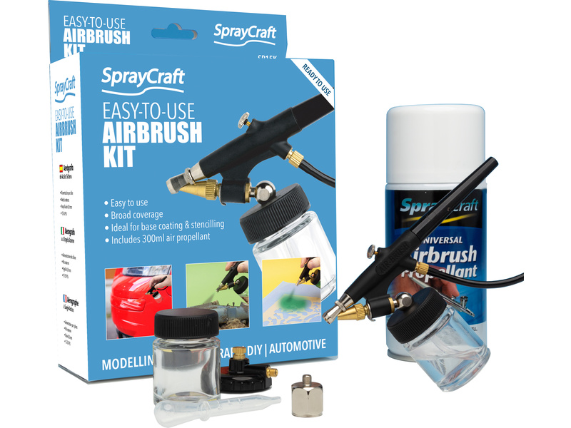 Spraycraft Airbrush stříkací pistole SP15 (sada)
