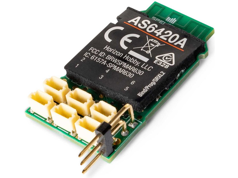 Spektrum řídící jednotka AR6420 AS3X/SAFE DSMX/SLT: Micro P-47