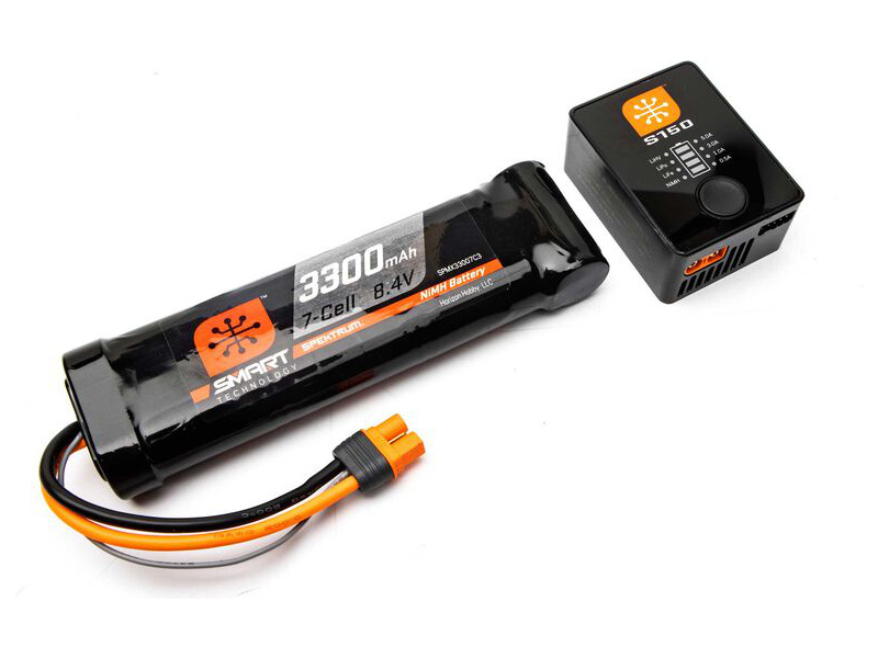Spektrum Smart PowerStage NiMH 8.4V, nabíjač S150 SPMXPS1I