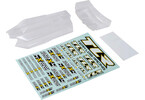 TLR Lightweight Body & Wing, Clear: 22X-4
