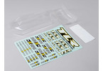 TLR Ultra Lightweight Body & Wing, Clear: 22X-4