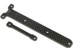 TLR Carbon Chassis Brace Support Set: 22X-4