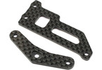 TLR Carbon Brace and Servo Top Plate: 22X-4