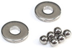 TLR Tungesten Carbide Thrust Balls & Washers: 22