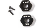 TLR Wheel Hex, 12mm x 5.0mm (2)