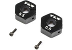 TLR Wheel Hex, 12mm x 5.5mm (2)