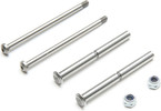 TLR Front Hinge Pin and King Pin Set, Polished: All 22