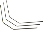 TLR Sway Bar Set, 1.0/1.2/1.4mm (3): 22X-4