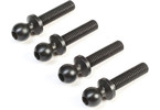 TLR Ball Stud, 4.8 x 12mm (4)