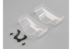 TLR Low Front Wing, Clear, with Mount (2)