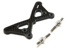 TLR Carbon Front Tower +2mm w/Ti Standoffs: 22 5.0