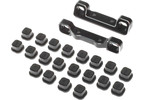 Adjustable Pivot Set, C & D, Black: 22 5.0