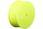 Front Wheel, 12mm Hex, Yellow (2): 22 3.0