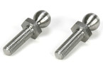 Titanium Ball Stud, 4.8 x 10mm (2)