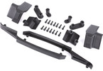 Traxxas Body reinforcement set, black (fits #10211)