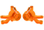 Traxxas těhlice přední hliníková oranžová (pár)
