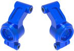 Traxxas Carriers, stub axle, aluminum (blue)