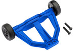 Traxxas Wheelie bar, blue (assembled)