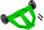 Traxxas Wheelie bar, green (assembled)