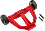Traxxas Wheelie bar, red (assembled)